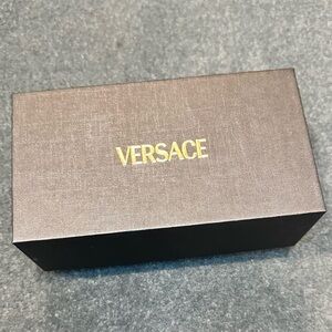 Versace Black Box with Gold Lettering